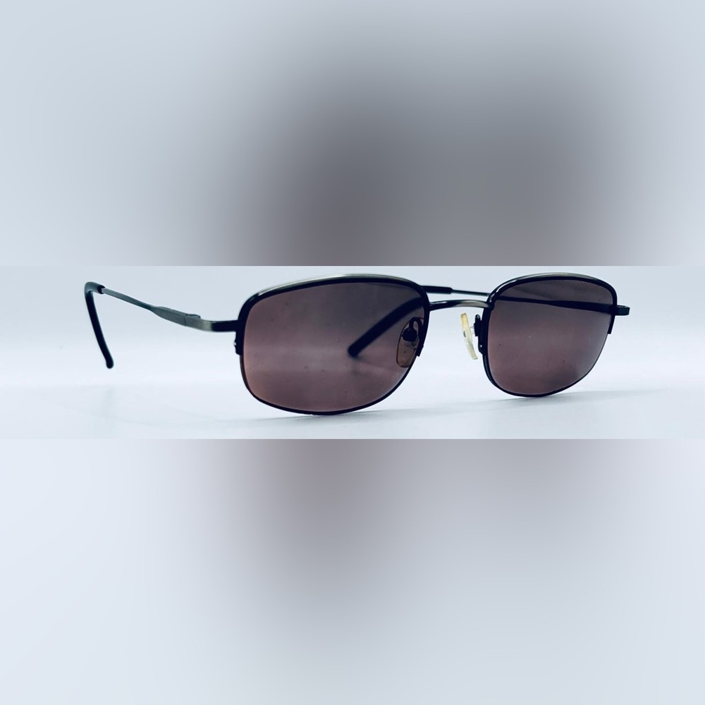Capri 15505 Gray Oval Half-Rim Sunglasses Frames